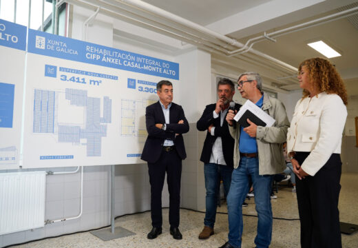 A Xunta presenta a reforma integral do CIFP Ánxel Casal e suma xa 23,3M€ en obras en centros da Coruña