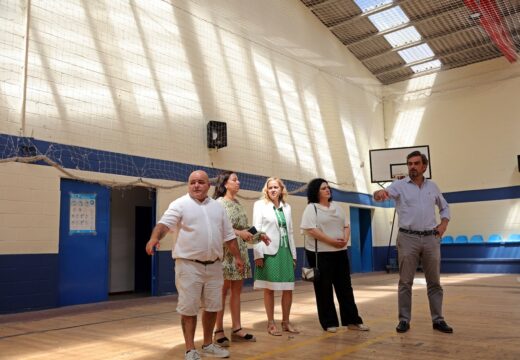 Cariño licita a rehabilitación do pavillón municipal, que contará cun investimento de 240.000 euros
