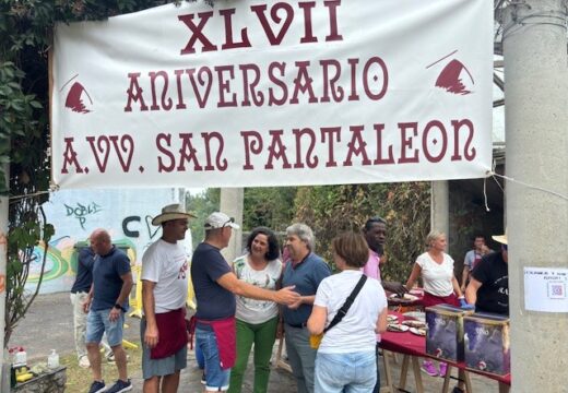 Belén do Campo participa na tradicional romaría popular organizada pola Asociación de Veciños de San Pantaleón das Viñas de Paderne