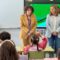 A alcaldesa Goretti Sanmartín e a concelleira Míriam Louzao abren o curso 2025/2026 tras a posta a punto dos centros e con comedores en todo o rural