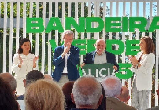 O concello recibe a Bandeira Verde de Galicia por cuarta vez