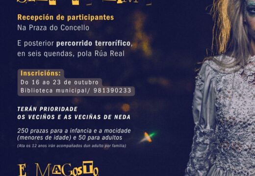 Sustos e diversión na “Senda das ánimas” de Neda