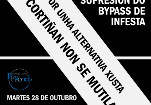 O Concello convoca unha manifestación contra o proxecto de supresión do baipás de Infesta