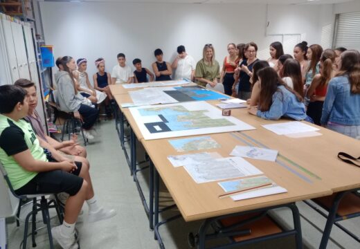 O alumnado do CEIP Ramón de Artaza e do IES As Insuas de Muros, premiados no concurso “Draw your map” que impulsa a Asociación Internacional Vía Querinissima
