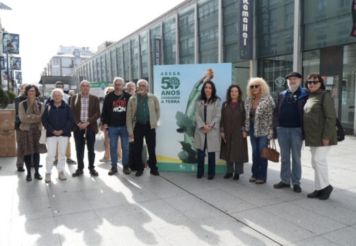 A Praza de Lugo acolle desde hoxe a exposición coa que ADEGA celebra o seu 50 aniversario