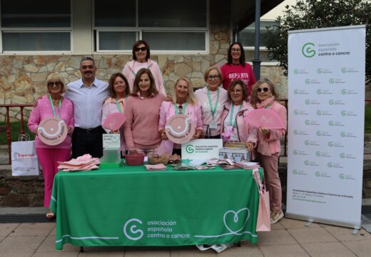 O Concello de Carballo súmase á conmemoración do Día Mundial contra o Cancro de Mama en colaboración coa xunta local da AECC