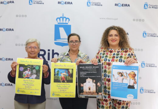 Comeza a programación dos sábados para o público infantil e familiar en Ribeira