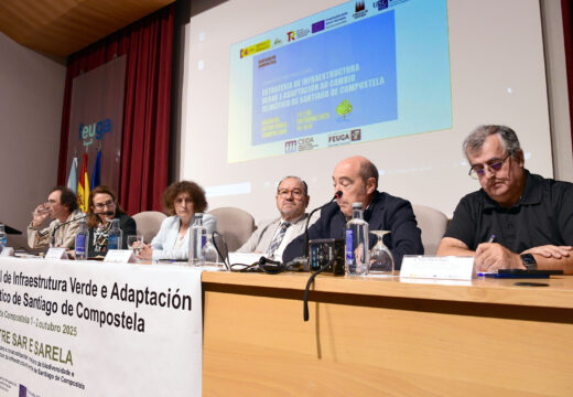 A alcaldesa Goretti Sanmartín reivindica “o verde e o azul coma eixo do deseño urbano”
