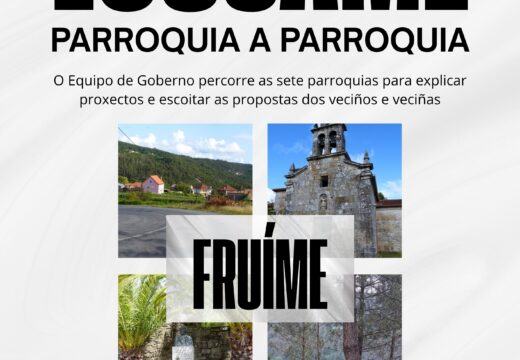 O Concello de Lousame inicia este venres en Fruíme unha serie de reunións periódicas coa veciñanza das súas sete parroquias