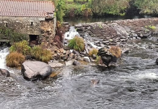 O BNG de Negreira pide responsabilidades polo derrube dun muíño no conxunto patrimonial de Ponte Maceira