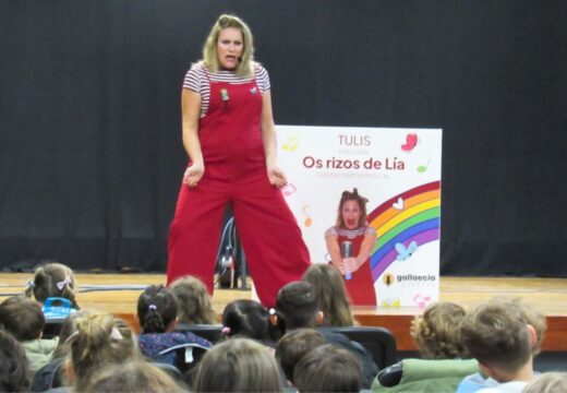 O alumnado dos colexios de Neda participou nas actividades para conmemorar o Día das Biblioteca