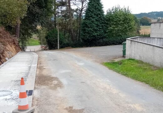 O Concello de Frades inviste case 65.000 euros nunha senda peonil para mellorar a seguridade dos veciños e veciñas de Añá