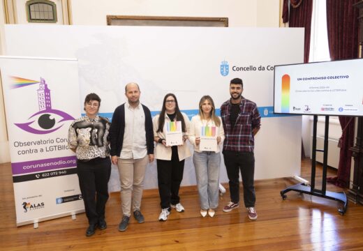O Concello da Coruña presenta o informe 2024 do Observatorio Coruñés contra a LGTBIfobia