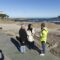 Comezan os traballos de construción da duna de protección na praia de Riazor