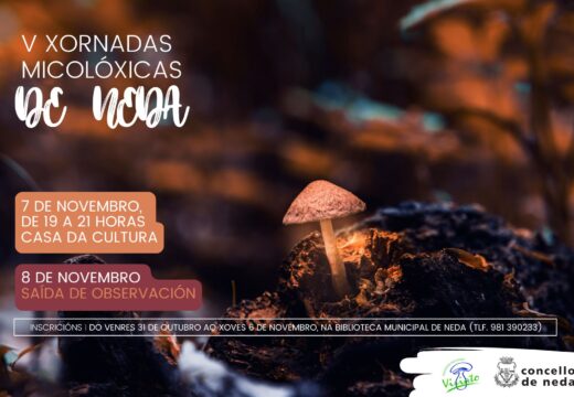 Asociación Viriato e o Concello promoven a vindeira semana as “V Xornadas micolóxicas de Neda”