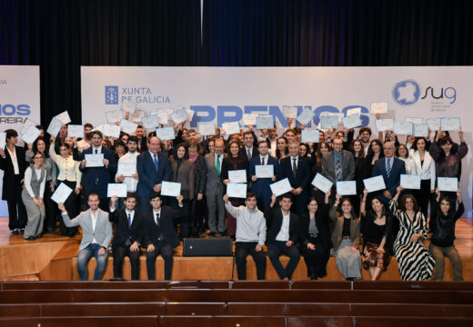 Román Rodríguez destaca a excelencia da universidade galega nos premios Fin de Carreira 2023/2024