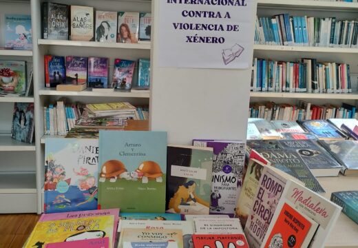 O concello instala nas bibliotecas puntos de lectura para promover a igualdade e previr a violencia de xénero