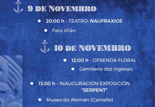 Camariñas conmemora o 135 aniversario do ‘HMS Serpent’