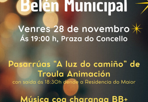 O Concello de Ribeira acenderá o Nadal na zona comercial con motivo do Black Friday