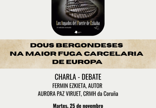 Bergondo reivindica a súa memoria histórica cunha charla-debate sobre os fuxidos do forte de San Cristóbal