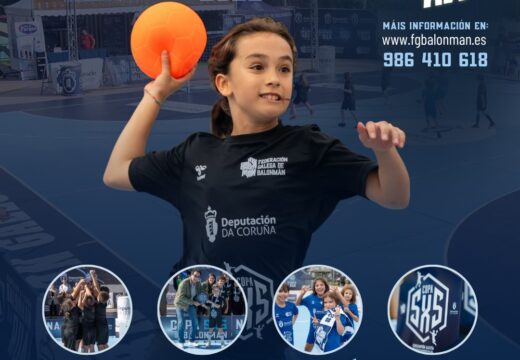 A Copa 5×5 de balonmán na rúa chega esta fin de semana a Narón