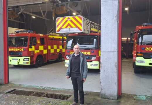 Gonzalo Muíños denuncia a situación “límite” do parque de bombeiros e esixe responsabilidade ao goberno local