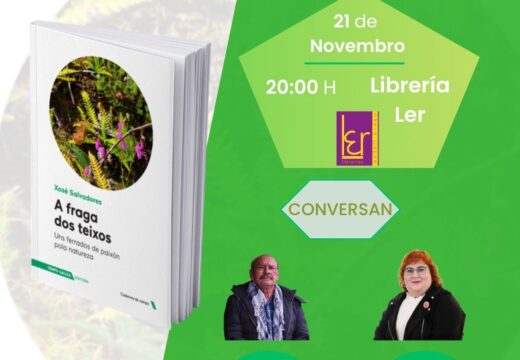 A libraría Ler acollerá a presentación do libro “A fraga dos teixos” en Santa Comba