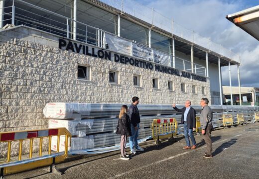 O Pavillón Deportivo Municipal Juan Tenreiro contará cunha cuberta totalmente renovada