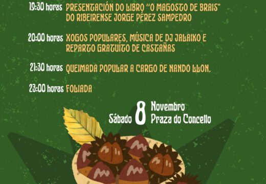 Ribeira celebrará un magosto popular organizado polo BNG, Altofalante e Galiza Nova