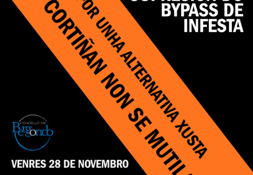 O Concello convoca a segunda manifestación contra o proxecto de supresión do baipás de Infesta