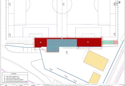 Miño ampliará a cuberta do campo de Gallamonde cun investimento de 62.260 euros
