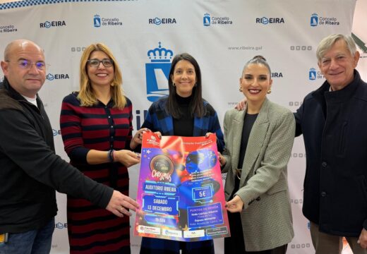 O Concello de Ribeira pon en valor a celebración da gala de Nadal de Cáritas como unha cita ineludible da súa programación