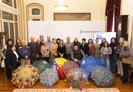 O Concello presenta a décima edición de ‘Baixo o Mesmo Paraugas’ pol Día da Discapacidade