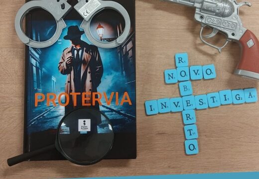 O escritor Roberto Novo Rey presenta na biblioteca municipal de Neda a súa novela “Protervia”