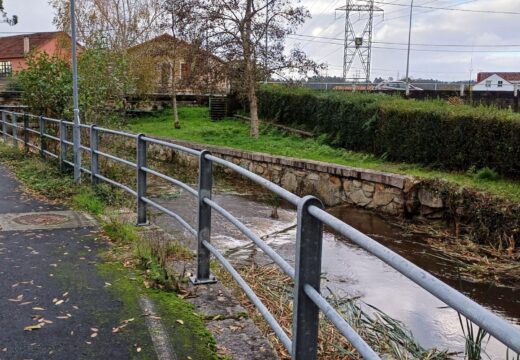 O Concello de Neda inicia os labores de retirada de maleza do río Basteiro entre As Augas e Santa María