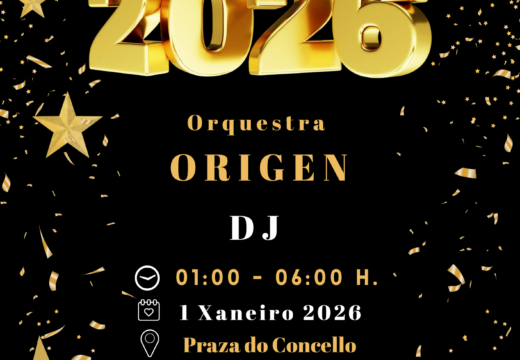 Fene celebrará a chegada do 2026 cunha gran Festa de Ano Novo