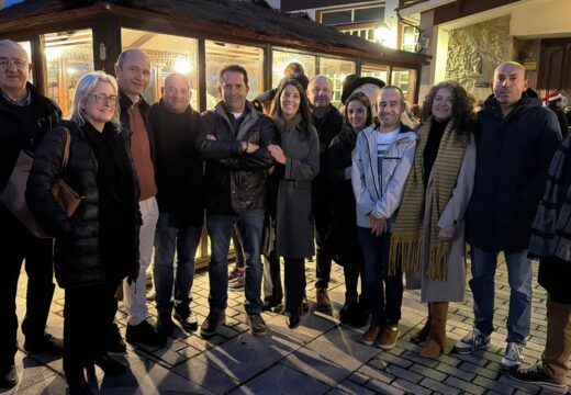 Aguiño inaugurou o seu belén municipal