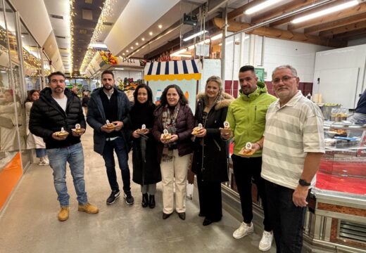 Belén do Campo asiste ao acto “Mercado no Rural con porco celta” no Mercado de Elviña organnizado por Asoprocel