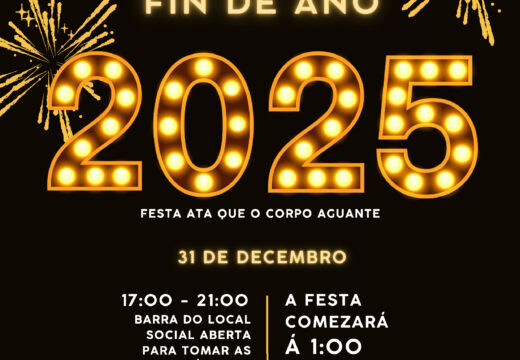 Este mércores despedimos o ano en Bardaos