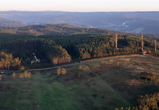 O levantamento de actas pola repotenciación do parque eólico Novo afectaralle a 21 parcelas en San Sadurniño