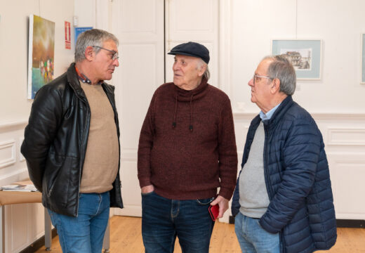 As mariñas de Carlos Barcón e os recunchos ferroláns de Julio Ferrín dialogan na Galería do Concello de San Sadurniño ata fin de mes