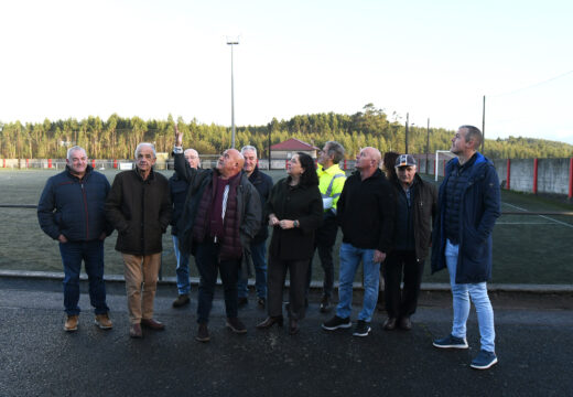 Concello e Xunta sumaron esforzos para mellorar a eficiencia enerxética do campo do Vizoño