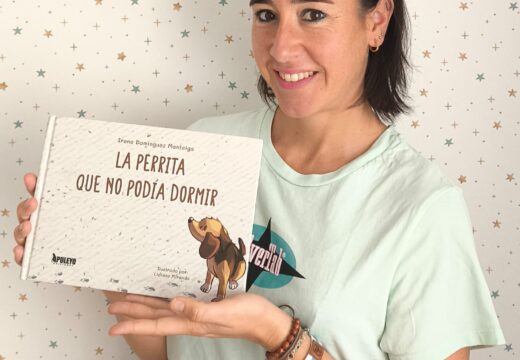 A abegondesa Irene Domínguez presentará o seu libro A perrita que non podía durmir