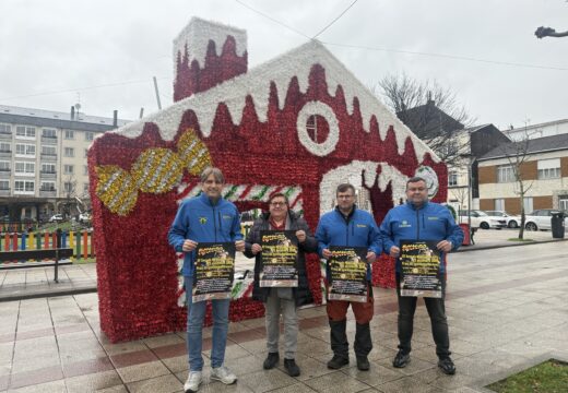 Papá Noel sobre dúas rodas: os Fojeteiros celebran a súa XV Xornada Moteira Solidaria