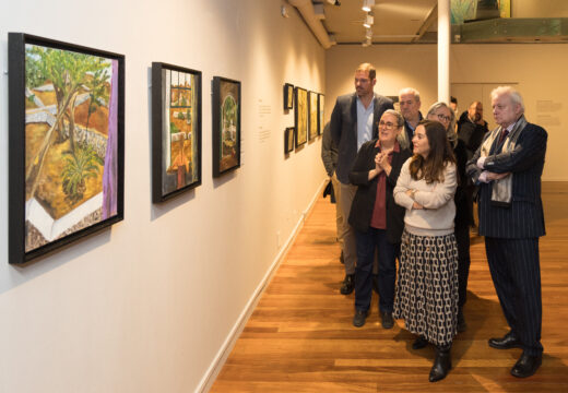 O Quiosco Alfonso acolle unha ampla retrospectiva do artista Xavier con máis de cen obras