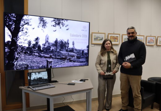 O Concello de Carballo recupera no calendario do 2026 unha colección de fotografías de hai cen anos que forman parte do arquivo histórico Loty