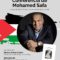 Conferencia do activista palestino Mohamed Safa