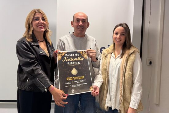 Ribeira dará a benvida ao 2026 cunha festa de Aninovo