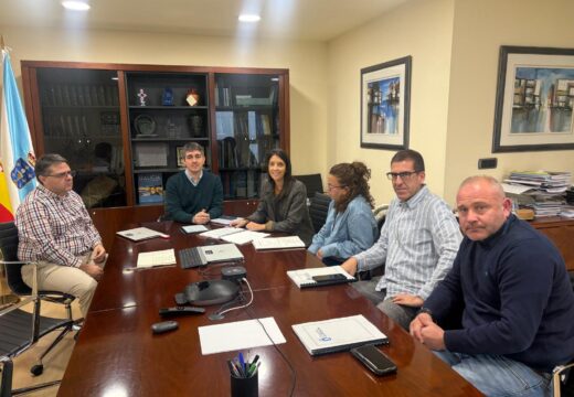 María Sampedro aborda con Augas de Galicia a situación de Ribeira en materia de abastecemento e saneamento