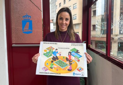 O Concello de Ribeira celebrará unha xornada de xogos de mesa no 14 de decembro